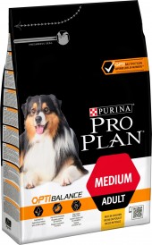 PURINA Pro Plan Adult Medium Kurczak 3kg - Zdjęcie główne