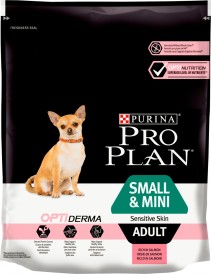 PURINA Pro Plan Adult Small / Mini SENSITIVE SKIN OptiDerma Łosoś 700g - Zdjęcie główne