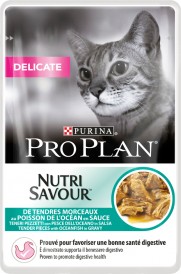 PURINA Pro Plan Delicate NutriSavour Ryba 85g - Zdjęcie główne