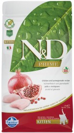 FARMINA N&D PRIME Chicken Pomegranate Kitten 1,5kg
