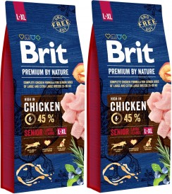 BRIT Premium by Nature Senior L + XL 2x15kg