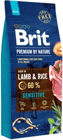 BRIT Premium by Nature Lamb / Rice Sensitive 1kg - Zdjęcie główne