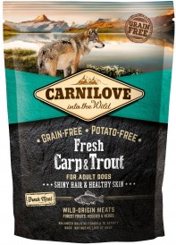 CARNILOVE Dog Adult Fresh Carp / Trout Karp Pstrąg 1,5kg - Zdjęcie główne