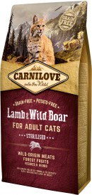 CARNILOVE Cat Adult Lamb / Wild Boar STERILISED 6kg - Zdjęcie główne