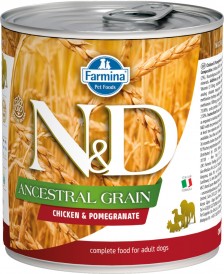 FARMINA ND DOG Ancestral Chicken Pomegranate Kurczak Granat 285g - Zdjęcie nr 2