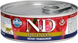 FARMINA ND QUINOA CAT Weight Management 80g