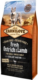 CARNILOVE Dog Adult Fresh Ostrich / Lamb Small 6kg - Zdjęcie główne
