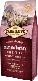 CARNILOVE Cat Kitten Salmon / Turkey dla kociąt 6kg