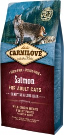 CARNILOVE Cat Adult Salmon Sensitive ŁOSOŚ 6kg - Zdjęcie główne