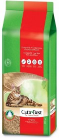 CAT'S BEST Original Żwirek drewniany 40l <b>!-TYLKO ODBIÓR W SKLEPIE-!</b>