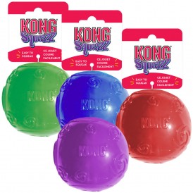 KONG Squeezz Ball Piszcząca Piłka XL - Zdjęcie główne