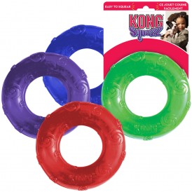 KONG Squeezz Ring Piszczące Kółko M - Zdjęcie główne