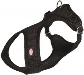 TRIXIE Szelki Comfort Soft Touring S-M czarne - Zdjęcie główne