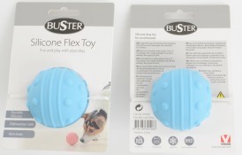 BUSTER FLEX Piłka Fioletowa Zabawka dla psa - Zdjęcie nr 2