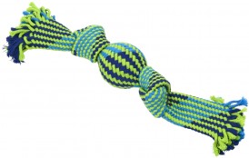 BUSTER COLOUR Sznur z piłką winylową i wiązaniami 35cm - Zdjęcie główne