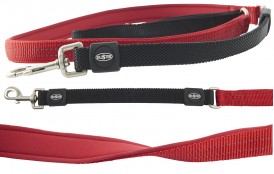 BUSTER NEOPRENE BUNGEE Smycz Czerwona S/M 120cm - Zdjęcie nr 2