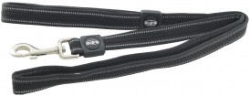 BUSTER REFLECTIVE MESH Smycz Czarna S/M 140cm - Zdjęcie nr 2