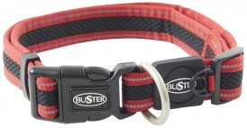 BUSTER REFLECTIVE MESH Obroża Czerwona Roz.L