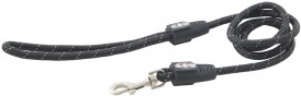 BUSTER REFLECTIVE ROPE Smycz Linka Czarna 120cm/8mm - Zdjęcie nr 2