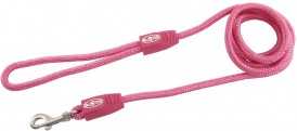 BUSTER REFLECTIVE ROPE Smycz Linka Różowa 180cm/8mm - Zdjęcie główne