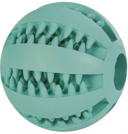 TRIXIE Piłka Baseball DENTA FUN Miętowa 7cm - Zdjęcie główne