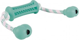 TRIXIE Rolka ze sznurkiem DENTA FUN Miętowy 9x37cm - Zdjęcie główne