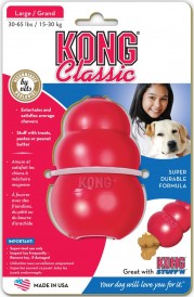 KONG Original Gryzak dla psa czerwony L - Zdjęcie nr 3