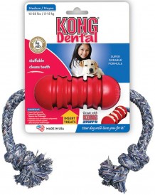 KONG Dental z liną  Zabawka dla psa Roz.S - Zdjęcie nr 2