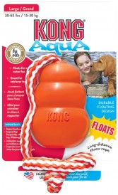 KONG Aqua Gryzak wodoodporny dla psa czerwony M - Zdjęcie nr 2
