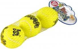 KONG Air Squeaker Piłka z piszczałką dla psa M 3 szt. - Zdjęcie główne