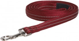 BUSTER Smycz odblaskowa 2cm x 1,4m CZERWONA - Zdjęcie główne