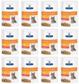 HILL'S PD Feline c/d Łosoś 12x85g - Zdjęcie główne