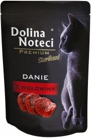 DOLINA NOTECI Premium Kot Sterilised Danie z Wołowiny 85g - Zdjęcie główne