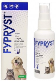 FYPRYST Spray 100ml na kleszcze pchły u kota psa