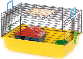 INTER-ZOO Klatka chorobówka dla myszek i chomików TEDDY EKO SUPERCENA!*TYLKO-ODBIÓR-OSOBISTY* - Zdjęcie główne
