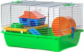 INTER-ZOO Klatka dla chomika GINO ZINC + PLASTIC*TYLKO-ODBIÓR-OSOBISTY* - Zdjęcie główne