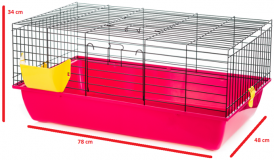 INTER-ZOO RABBIT 80 COLOUR Klatka dla królika*TYLKO-ODBIÓR-OSOBISTY* - Zdjęcie nr 2