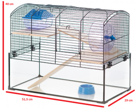 INTER-ZOO Klatka dla chomika AQUALAND 1 *TYLKO-ODBIÓR-OSOBISTY* - Zdjęcie nr 2