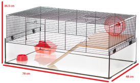 INTER-ZOO Klatka dla chomika AQUALAND 3 *TYLKO-ODBIÓR-OSOBISTY* - Zdjęcie nr 2