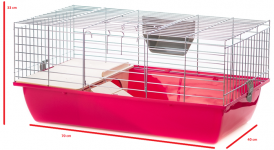 INTER-ZOO SUPER RABBIT 70 ZINC Klatka dla królika*TYLKO-ODBIÓR-OSOBISTY* - Zdjęcie nr 5