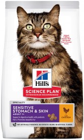 HILL'S SP Feline Adult Sensitive Stomach / Skin 5kg - Zdjęcie główne