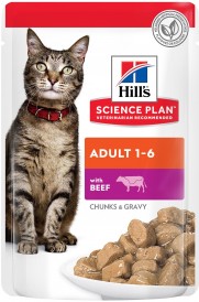 HILL'S SP Feline Adult Beef 85g saszetka Wołowina - Zdjęcie główne