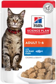 HILL'S SP Feline Adult Ocean Fish 85g saszetka ryba oceaniczna - Zdjęcie główne