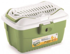 STEFANPLAST MINI GULLIVER Transporter Biało-zielony 40cm - Zdjęcie główne