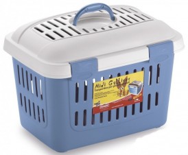 STEFANPLAST MINI GULLIVER Transporter Biało-niebieski 40cm - Zdjęcie główne