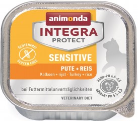 ANIMONDA INTEGRA Protect SENSITIVE Indyk Ryż dla kota 100g - Zdjęcie główne