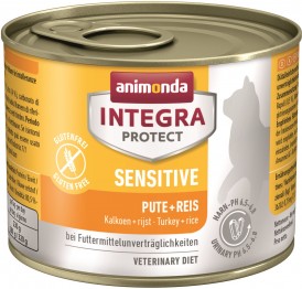 ANIMONDA INTEGRA Protect SENSITIVE Indyk Ryż dla kota 200g - Zdjęcie nr 2