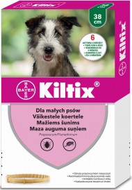 BAYER KILTIX S Mała Obroża dla psa na kleszcze pchły - Zdjęcie główne