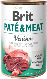 BRIT Paté / Meat Venison DZICZYZNA 400g