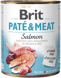BRIT Paté / Meat Salmon ŁOSOŚ 800g - Zdjęcie główne